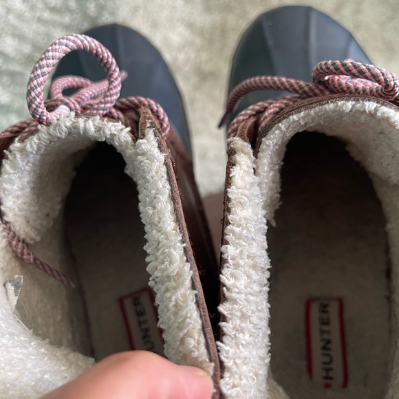 😍SOLD😍Hunter Winter Boots with Shearling - Picture 6 of 7